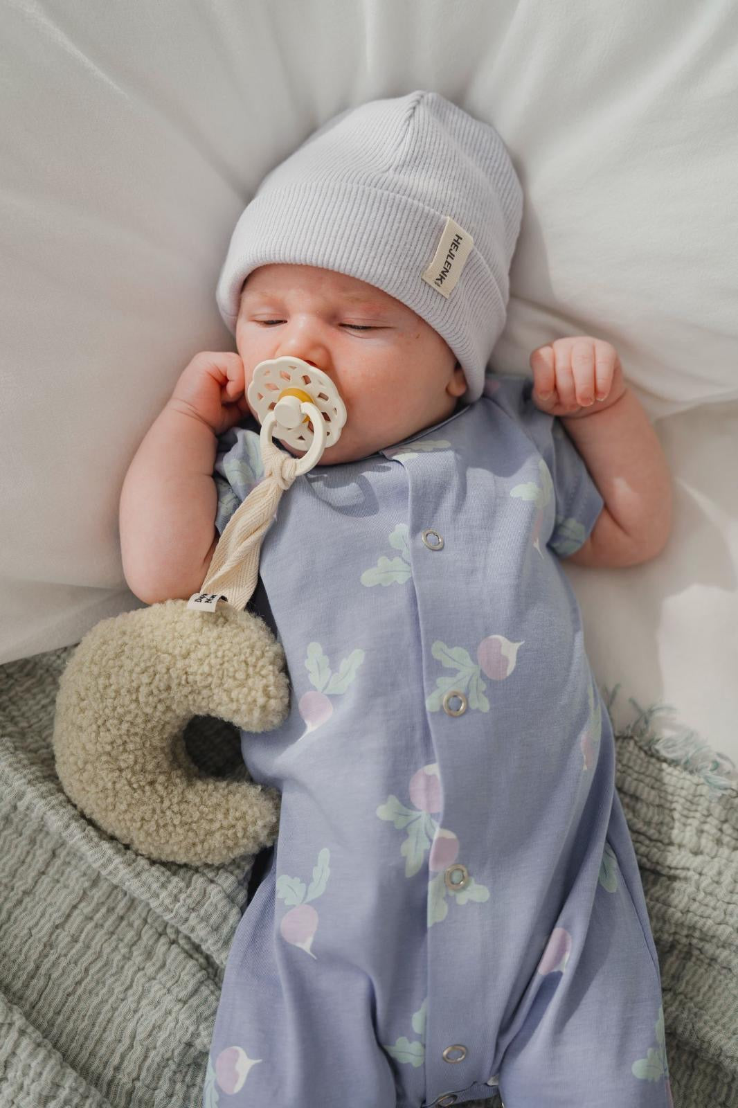 SOFT RIB BEANIE LAVENDER