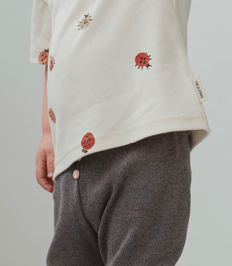 LADYBUG RIB T-SHIRT