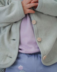 ORGANIC OVERSIZE T-SHIRT LAVENDEL