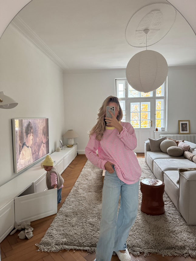 MOM LONGSLEEVE CANDY/BUTTER