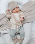 BABY KNIT SHOES SAND