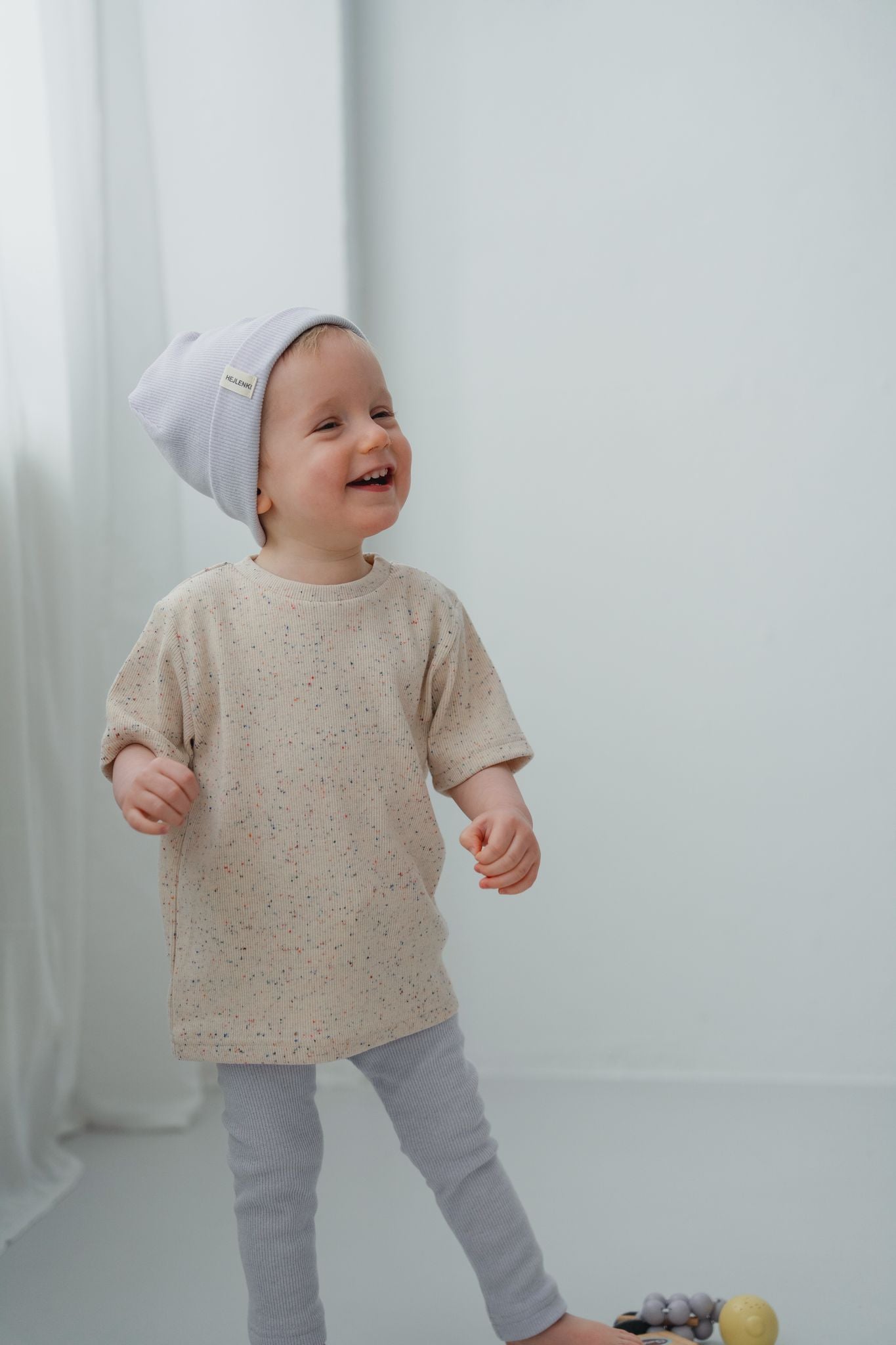 SOFT RIB BEANIE LAVENDER