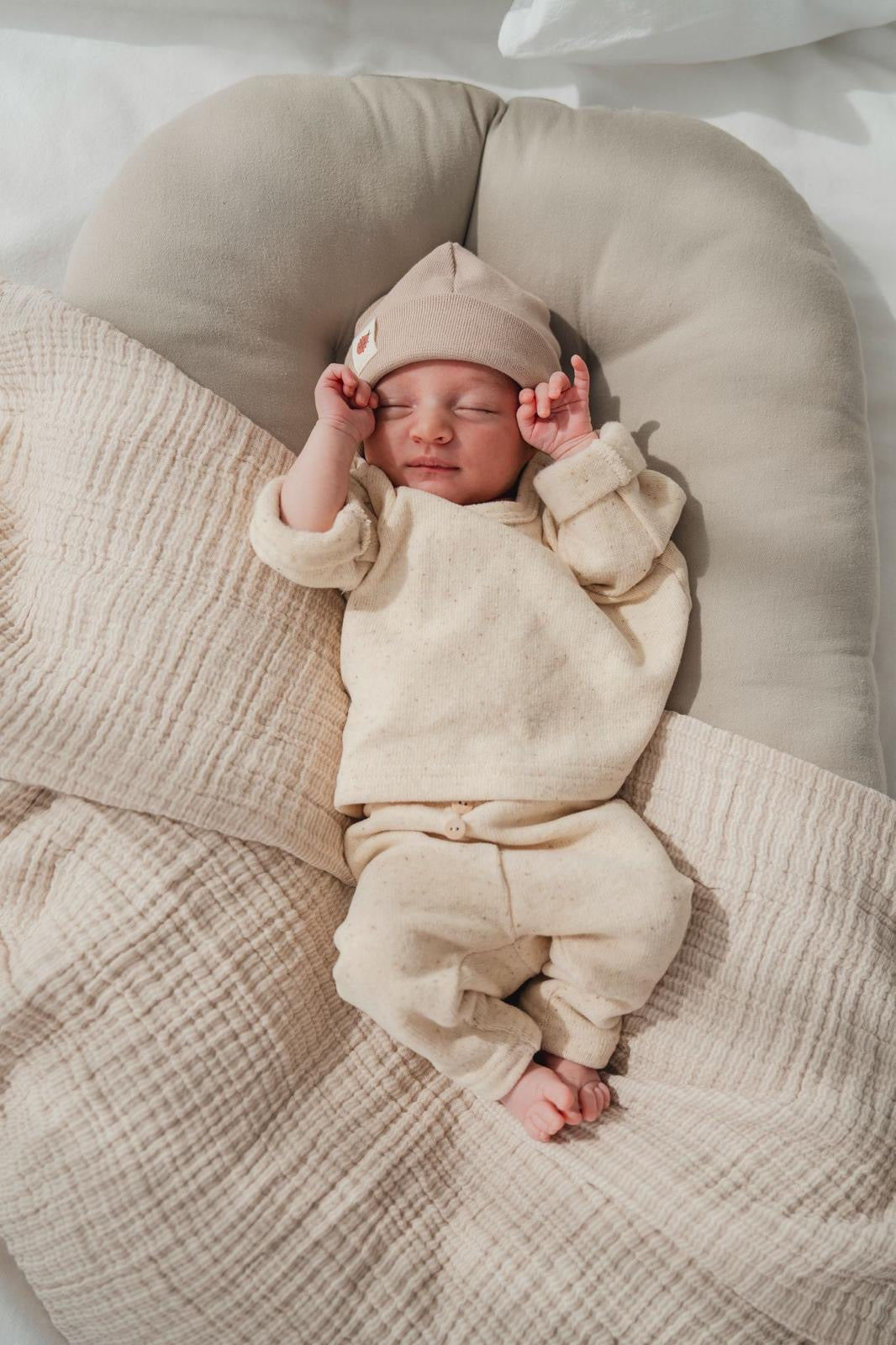 SOFT LEGGINGS SPRINKLE BEIGE