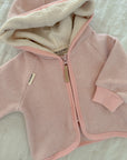 ORGANIC FLEECE JACKET ROSE