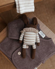 WARM FLEECE JACKET BROWN