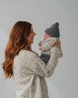 WOOL BOUCLE KNIT PULLI