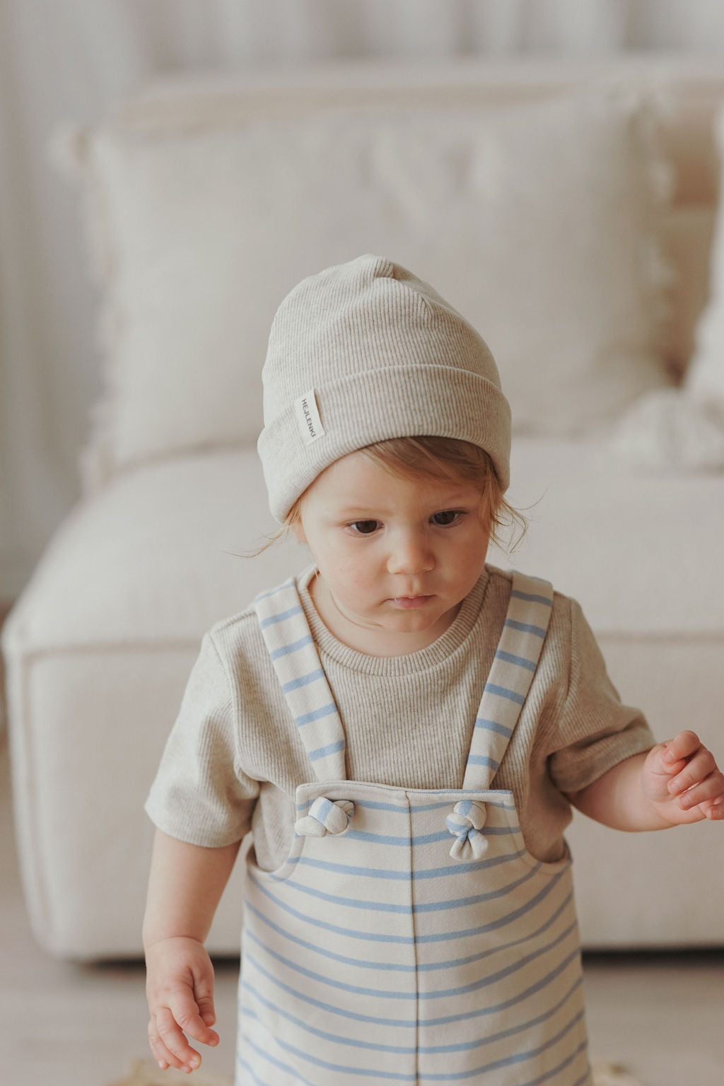 SHORT DUNGAREES WITH KNOT