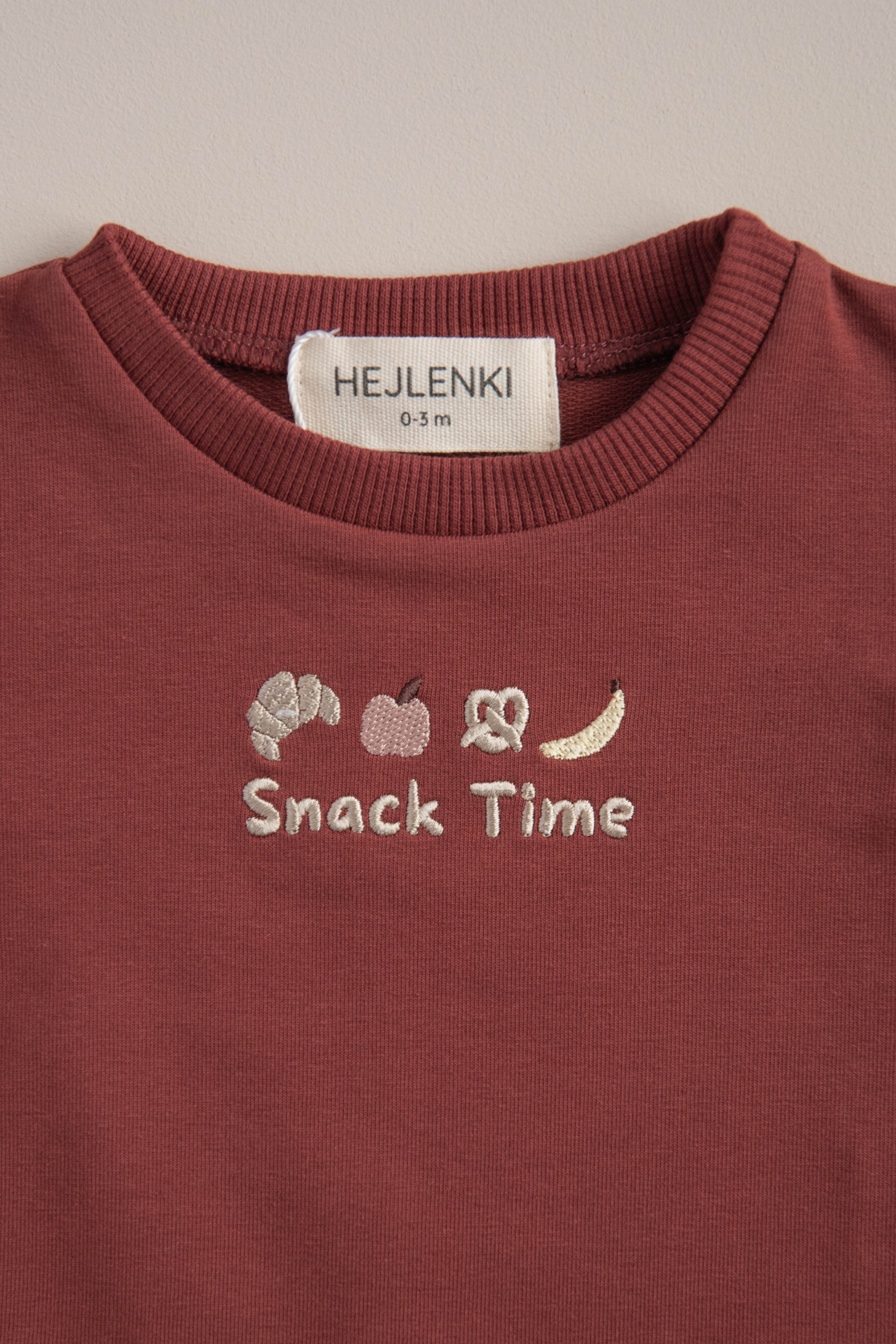 OVERSIZE LONGSLEEVE SNACK TIME