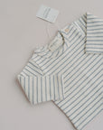 SOFT SHIRT STRIPED POWDERBLUE