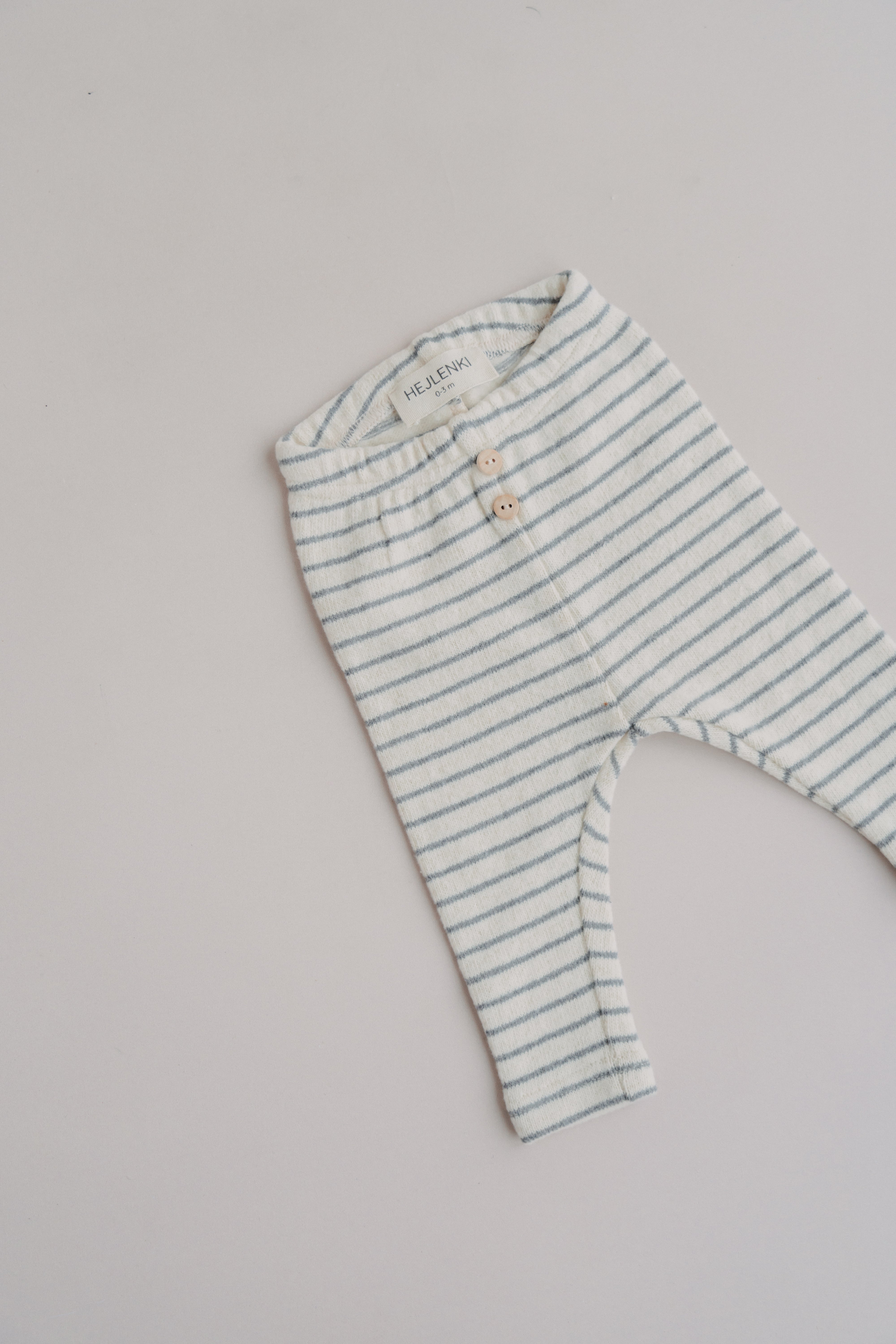 SOFT LEGGINGS STRIPED POWDERBLUE