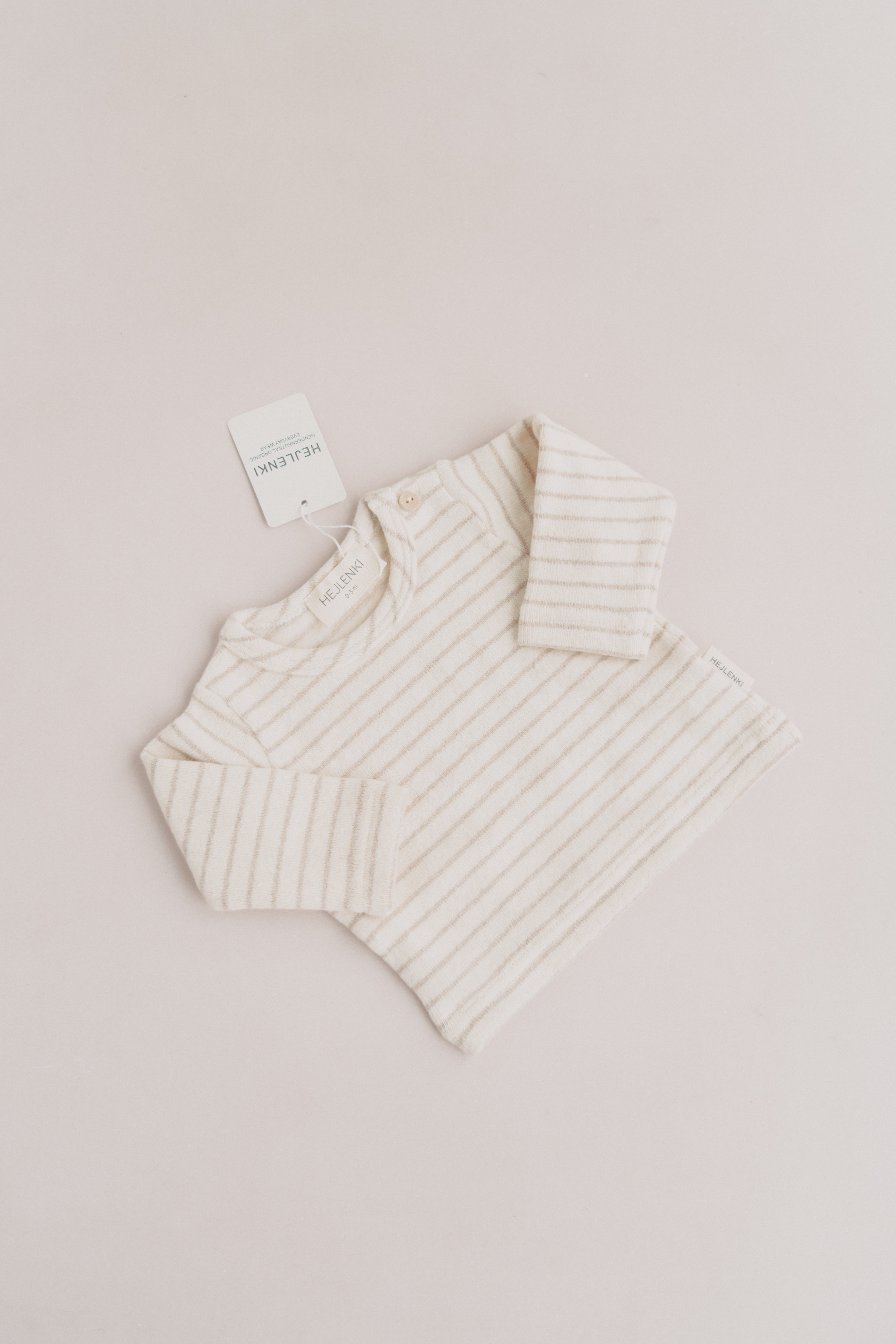 SOFT SHIRT STRIPED BEIGE