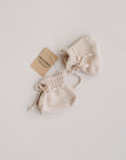 BABY KNIT SHOES WARM BISQUE