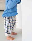 WARM GINGHAM PANTS