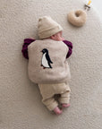 MERINO WOOL VEST PENGUIN