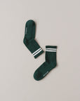 MOM TENNIS SOCKS DARK GREEN
