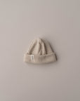 SOFT RIB BEANIE BEIGE