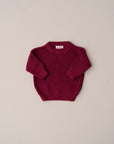 CHUNKY KNIT PULLI RUBY