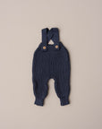KNITTED SALOPETTE MIDNIGHT