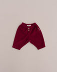 SOFT CORDUROY PANTS BURGUNDY
