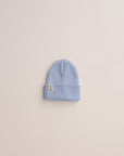 KNIT BEANIE MILKY BLUE