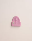 KNIT BEANIE STRAWBERRY MILK