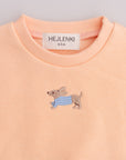 TINY DACHSHUND SWEATER APRICOT