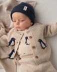 KNIT CARDIGAN PENGUIN