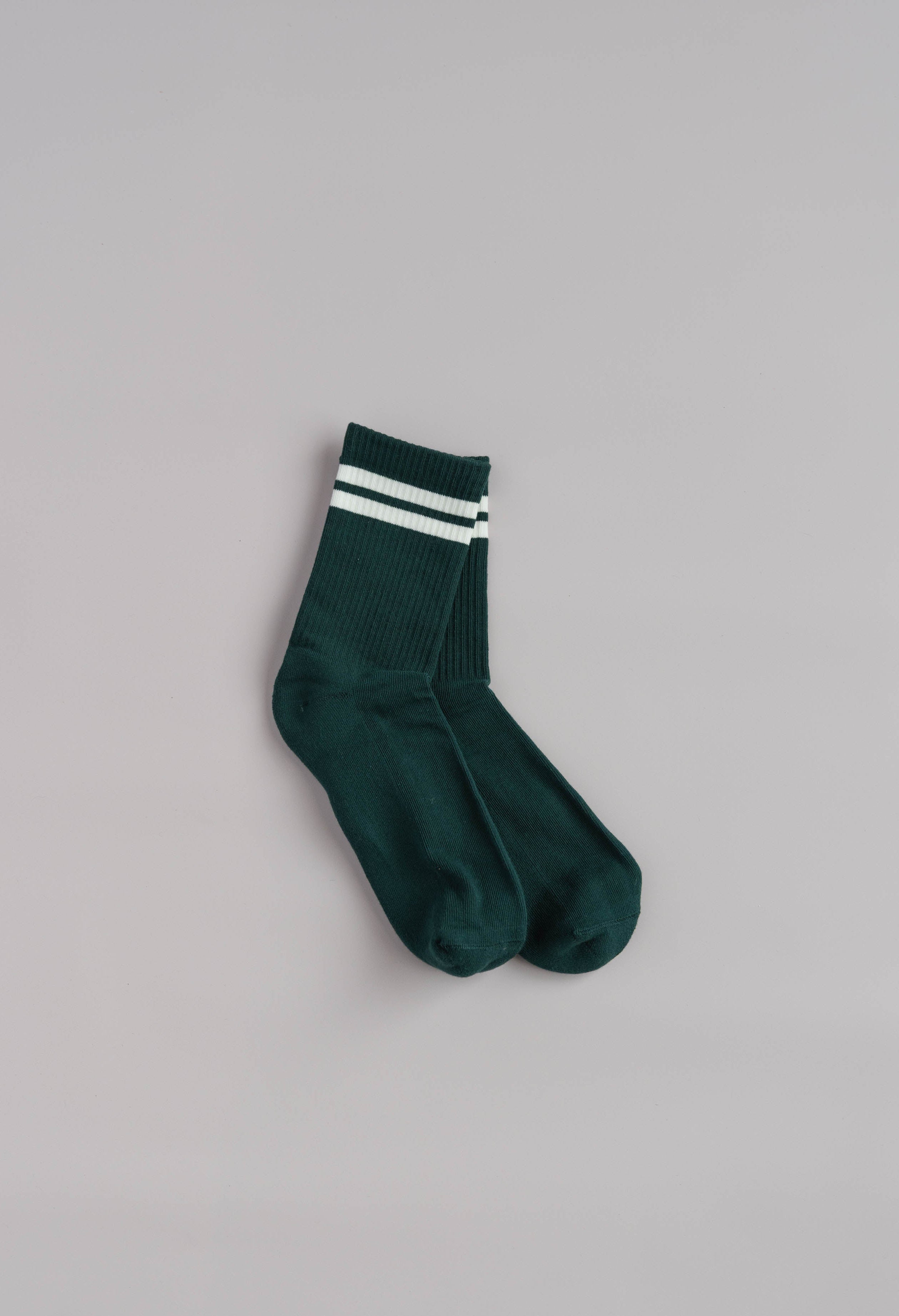 MOM & DAD TENNIS SOCKS DARK GREEN