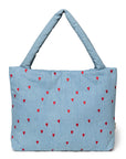 MOM BAG DENIM HEARTS