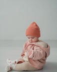ORGANIC FLEECE JACKET ROSE