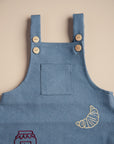 DENIM DUNGAREE CROISSANT + MARMELADE