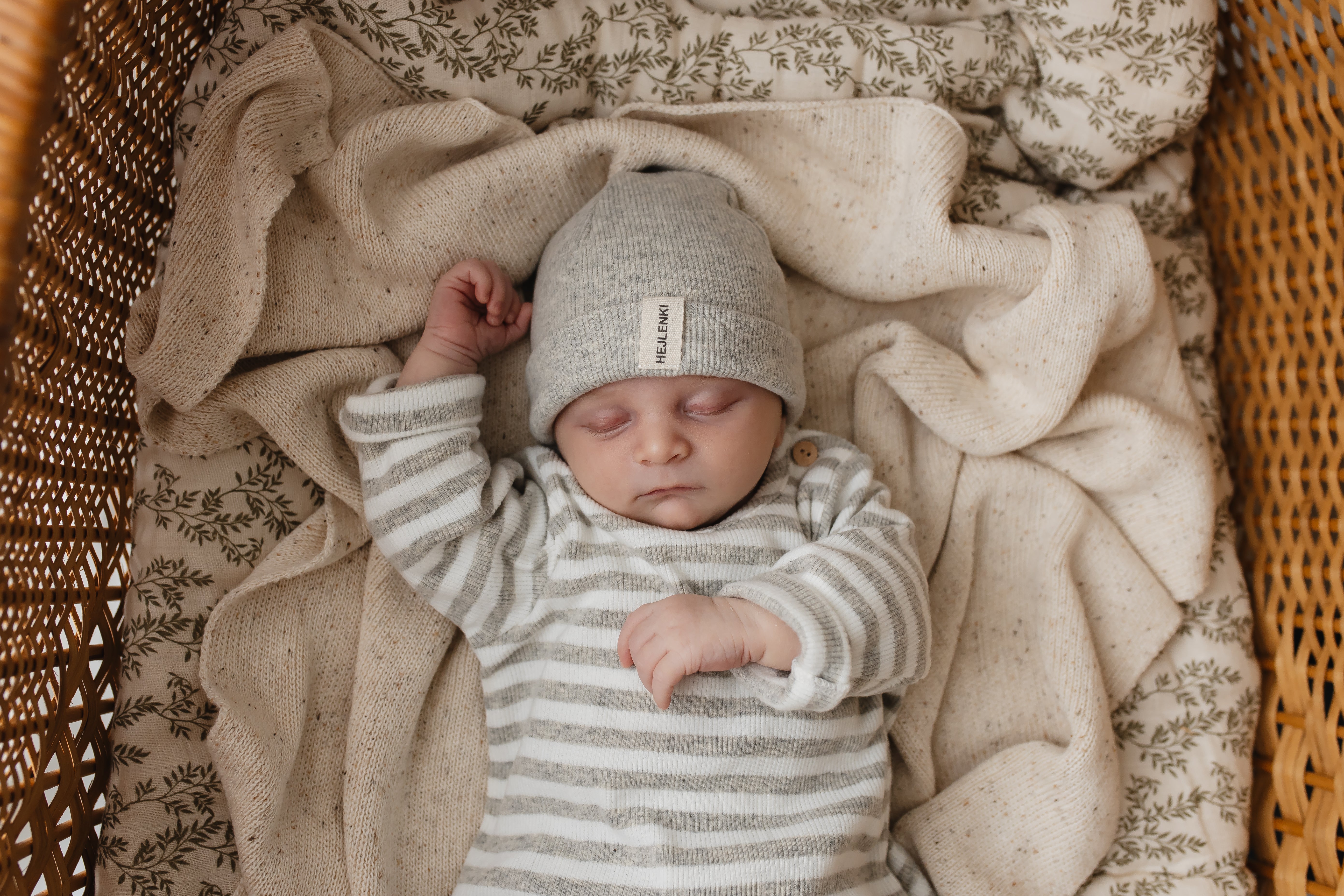 SOFT RIB BEANIE GREY