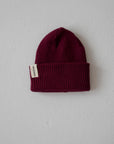 KNIT BEANIE RUBY