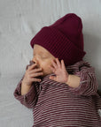 KNIT BEANIE RUBY