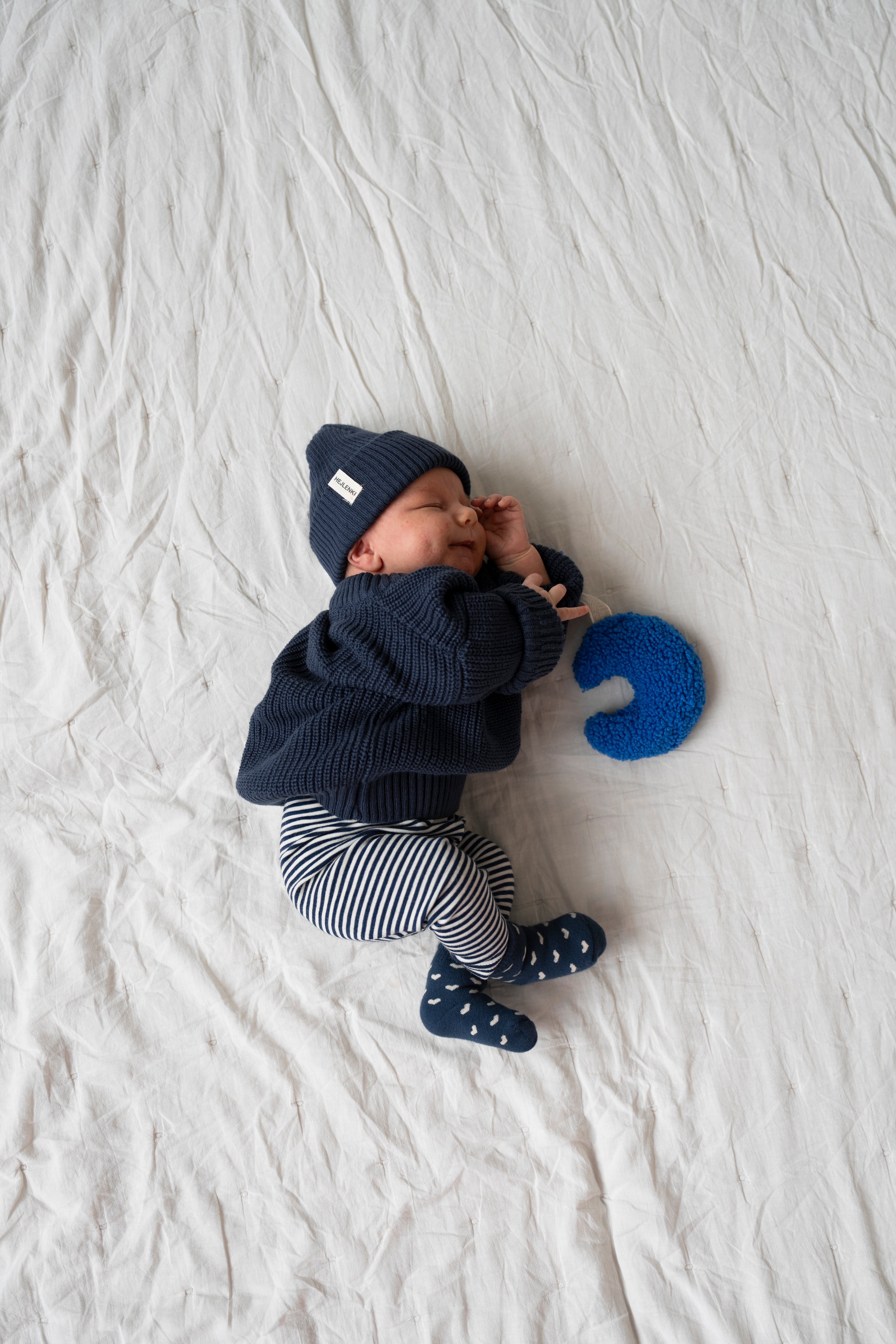 CHUNKY KNIT PULLI MIDNIGHT