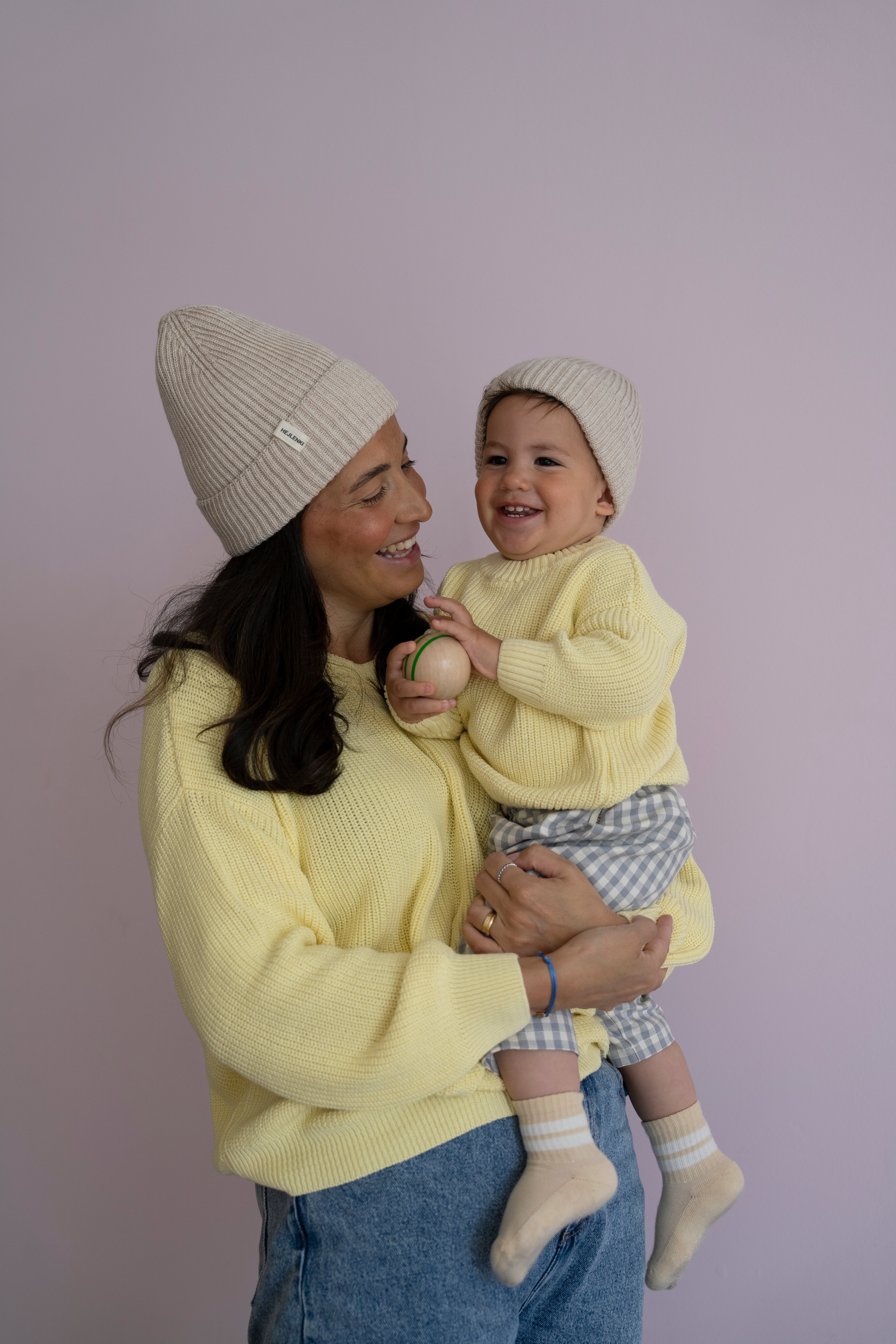 CHUNKY KNIT PULLI BUTTER