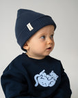 KNIT BEANIE MIDNIGHT