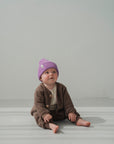 WARM FLEECE JACKET BROWN