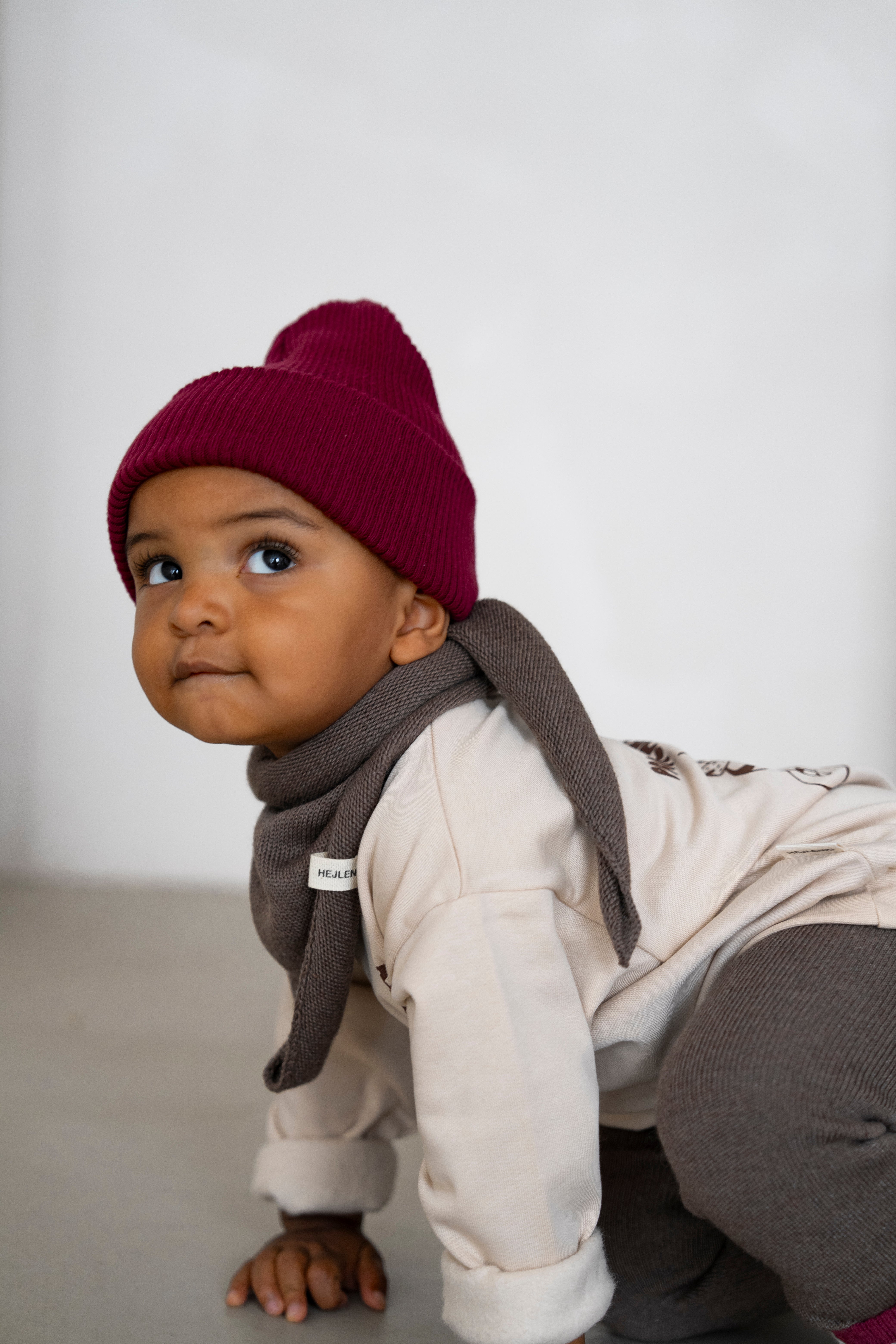 MERINO KNIT SCARF (coloroption)