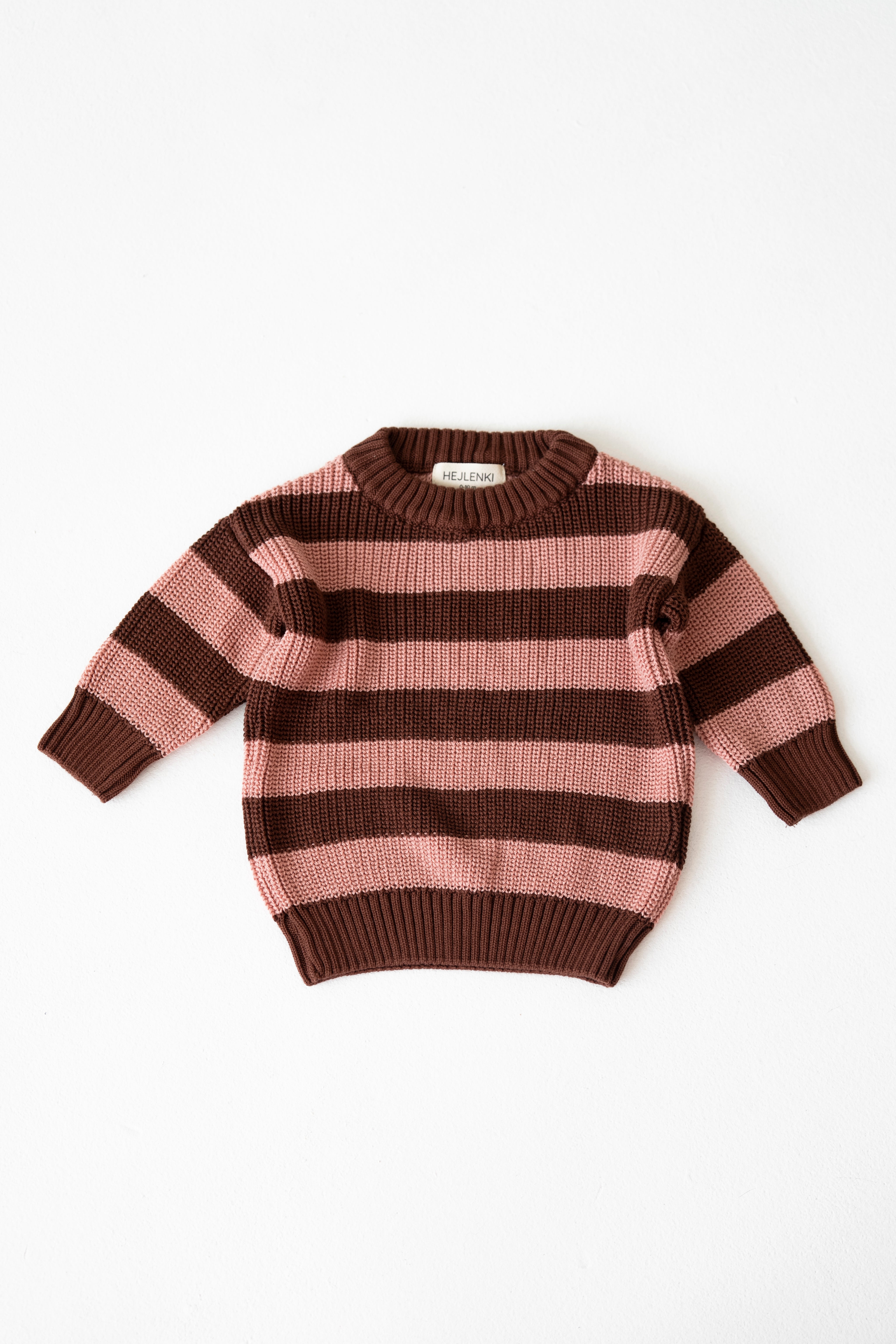 CHUNKY KNIT PULLI STRIPED