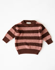 CHUNKY KNIT PULLI STRIPED