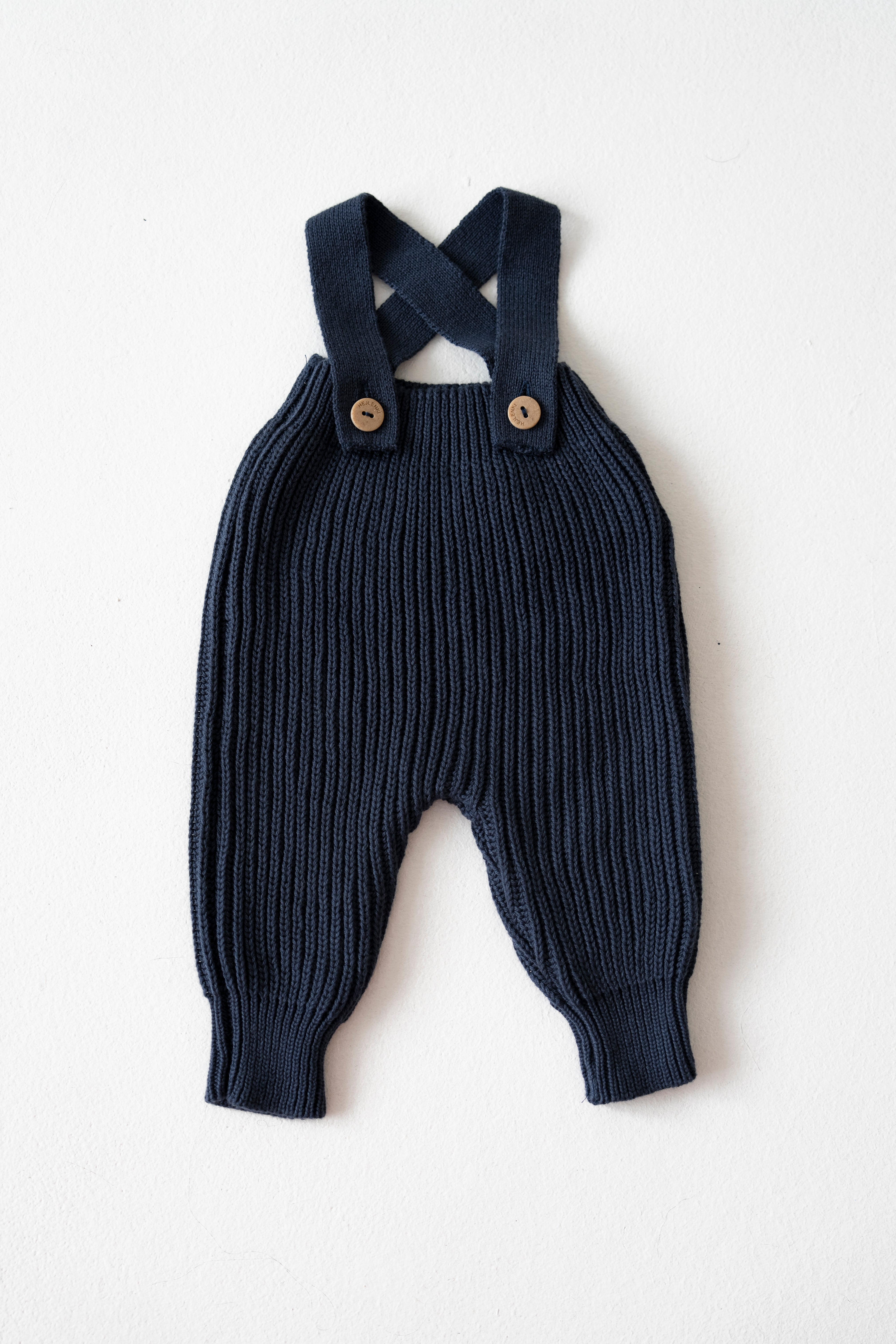 KNITTED SALOPETTE MIDNIGHT