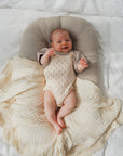 POINTELLE KNIT ROMPER