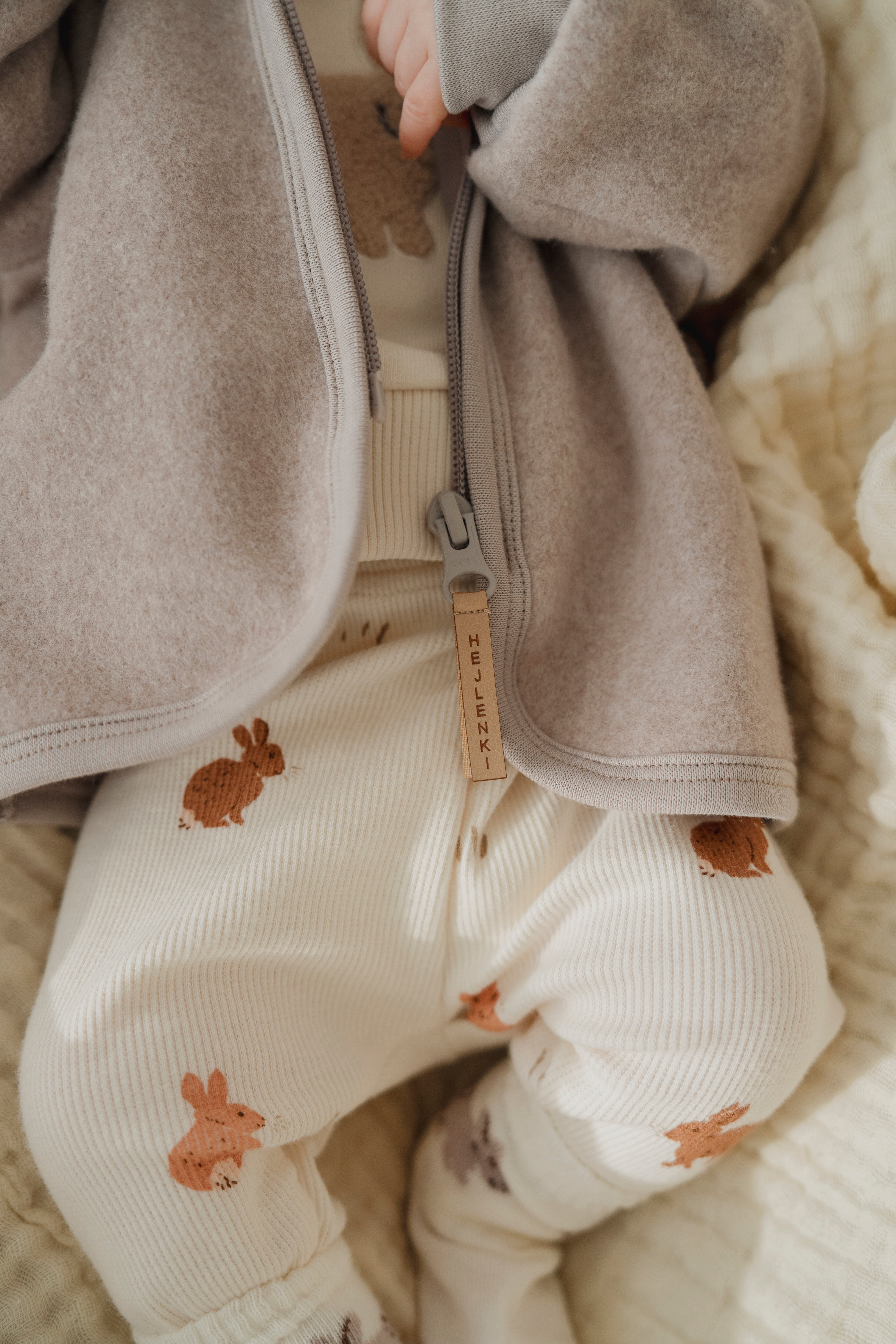 RIB LEGGINGS PETIT LAPIN