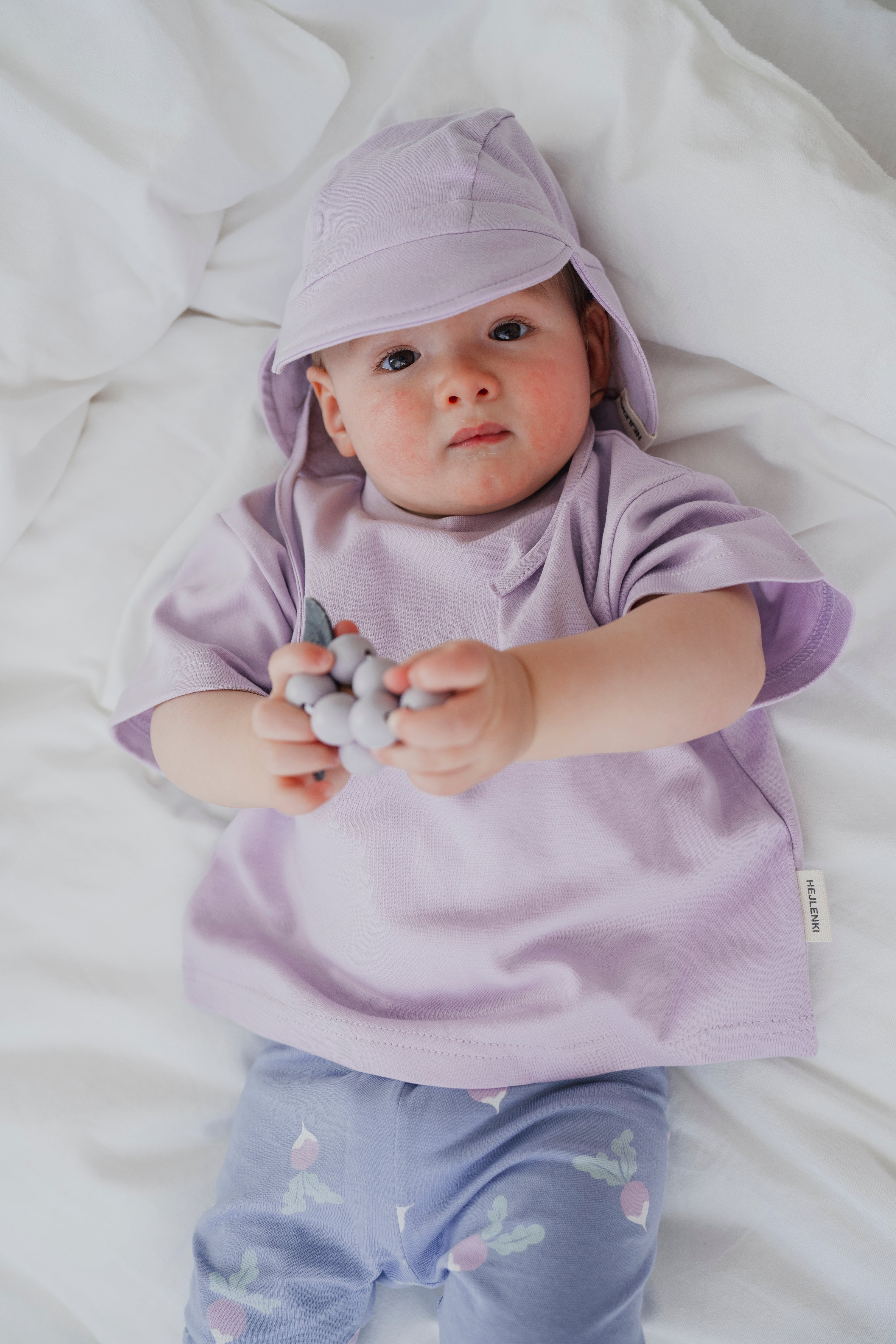 ORGANIC OVERSIZE T-SHIRT LAVENDEL