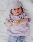ORGANIC OVERSIZE T-SHIRT LAVENDEL
