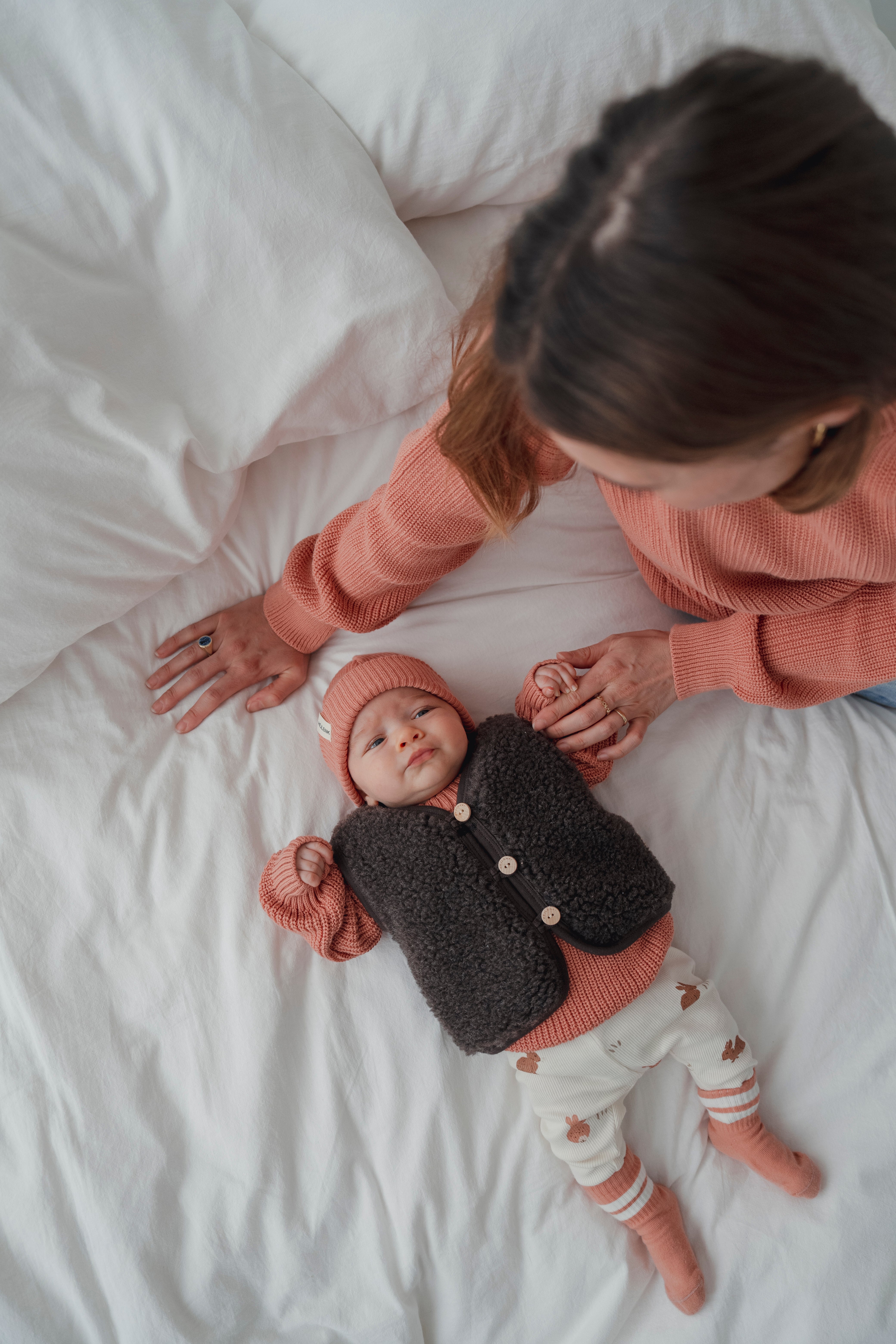 RIB LEGGINGS PETIT LAPIN