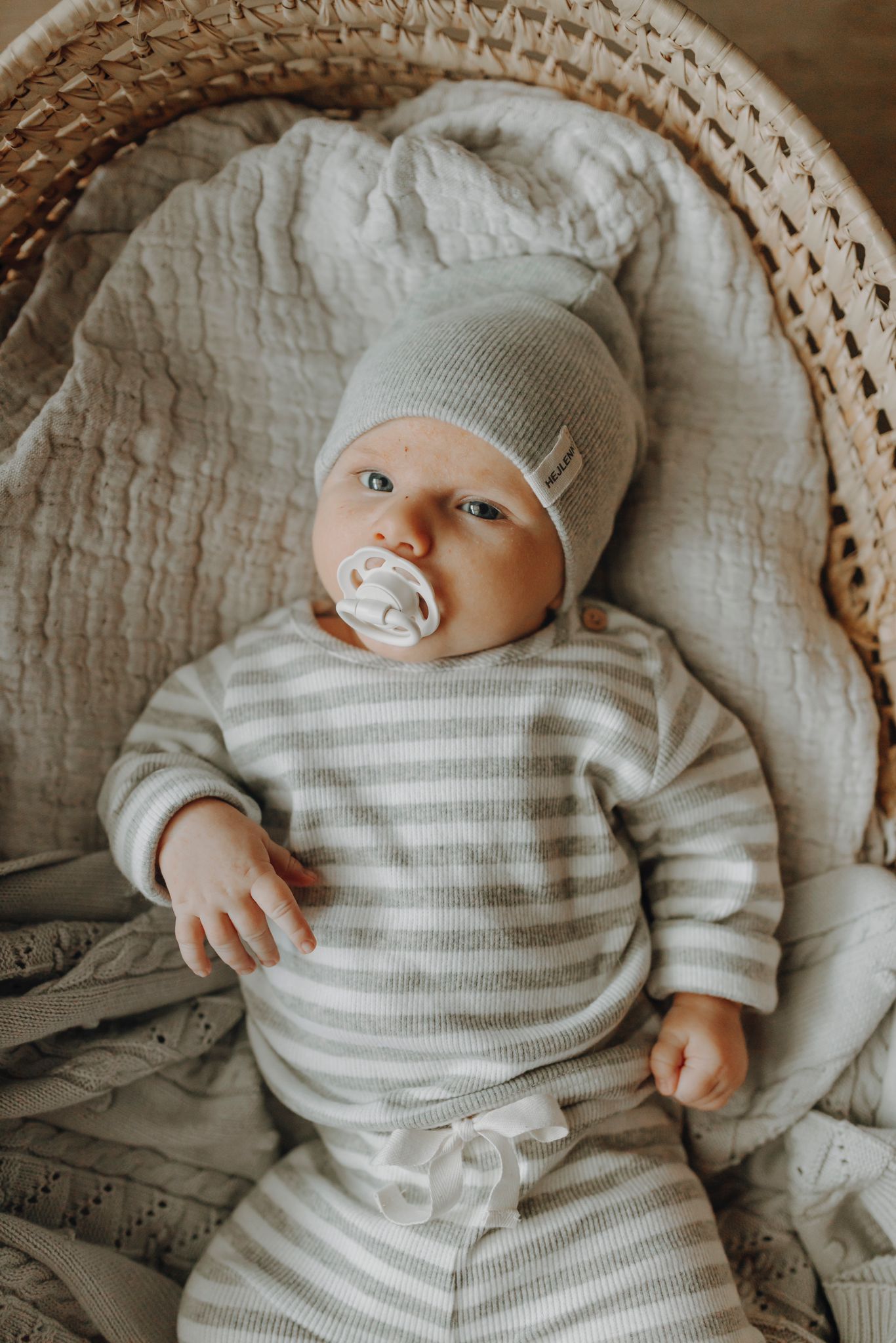 SOFT RIB BEANIE GREY