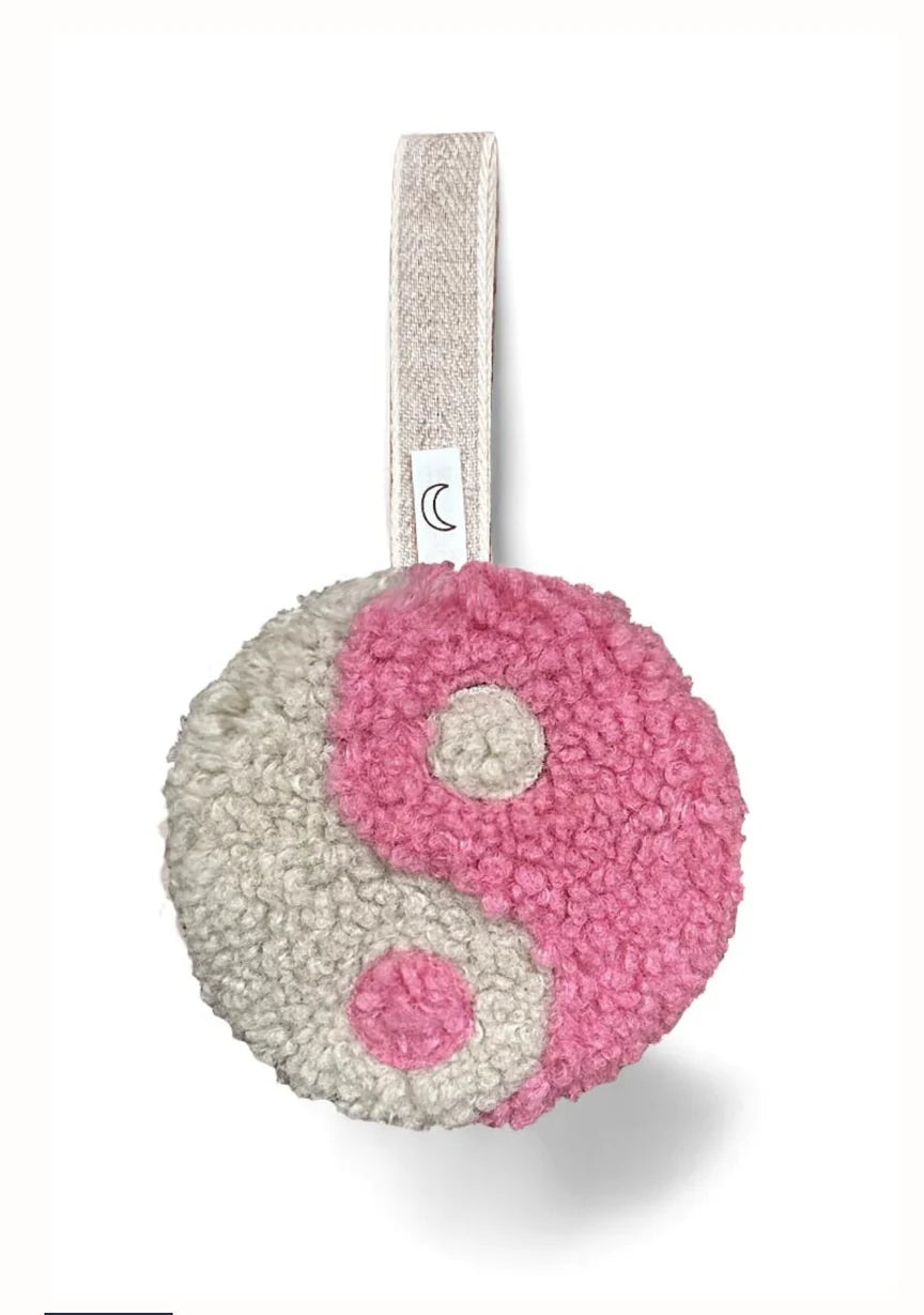 TEDDY PACIFIER CLIP YIN YANG CANDY