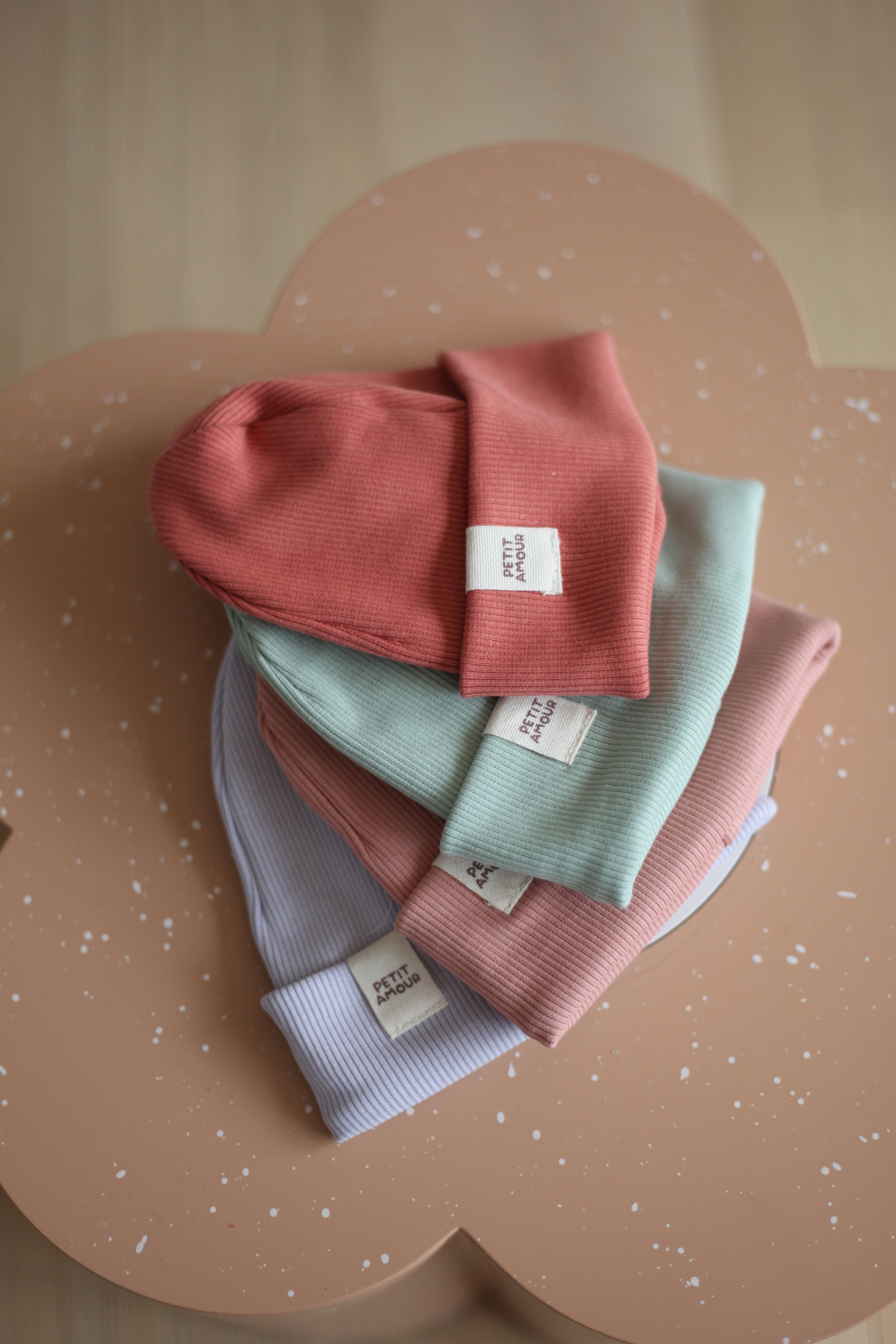 RIB BEANIE PETIT AMOUR (coloroptions)